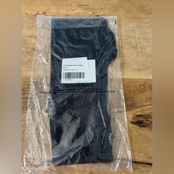 NEW WITH TAGS Free People Hatch Never Better Materninty Leggings ~ Small ~ Black - Picture 7 of 8